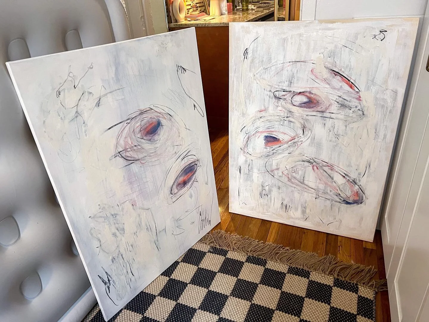 Air mattress ambiance ✨
Mixed media on canvas
30&rdquo;x40&rdquo;