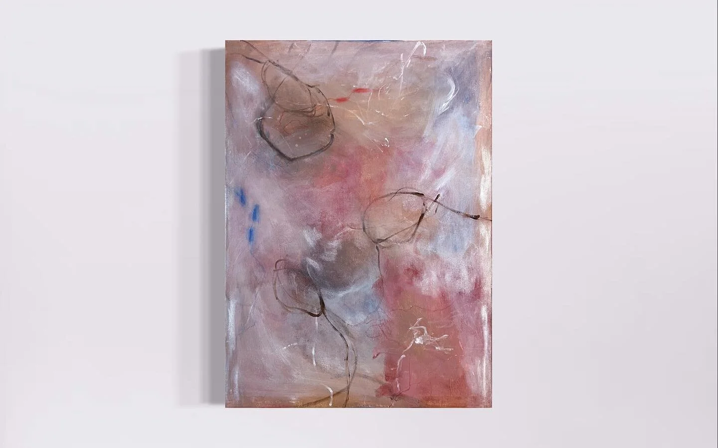 &ldquo;Alien&rdquo; 
60x80
Acrylic and mixed media