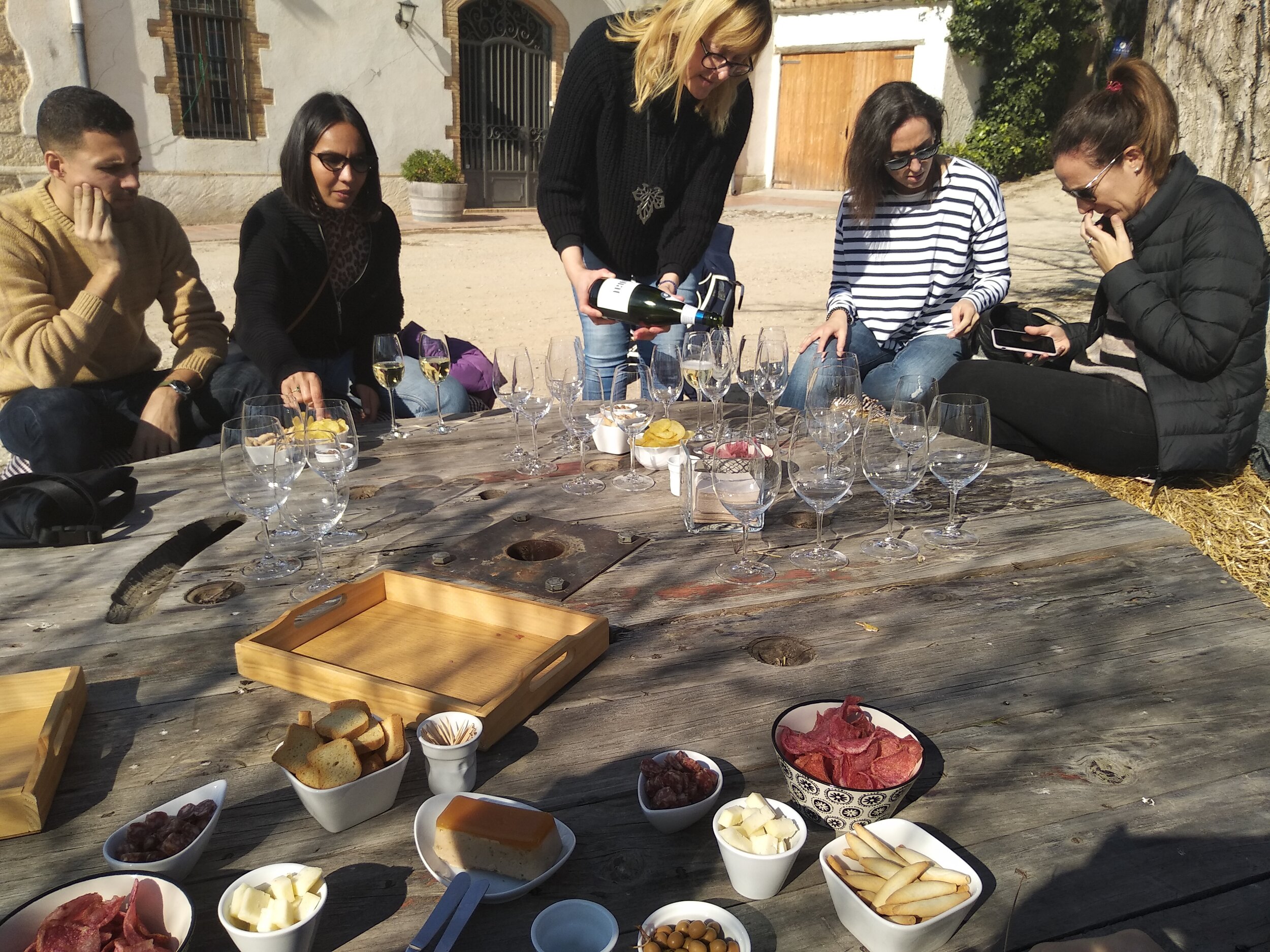 Catas de vino y cava ecológico