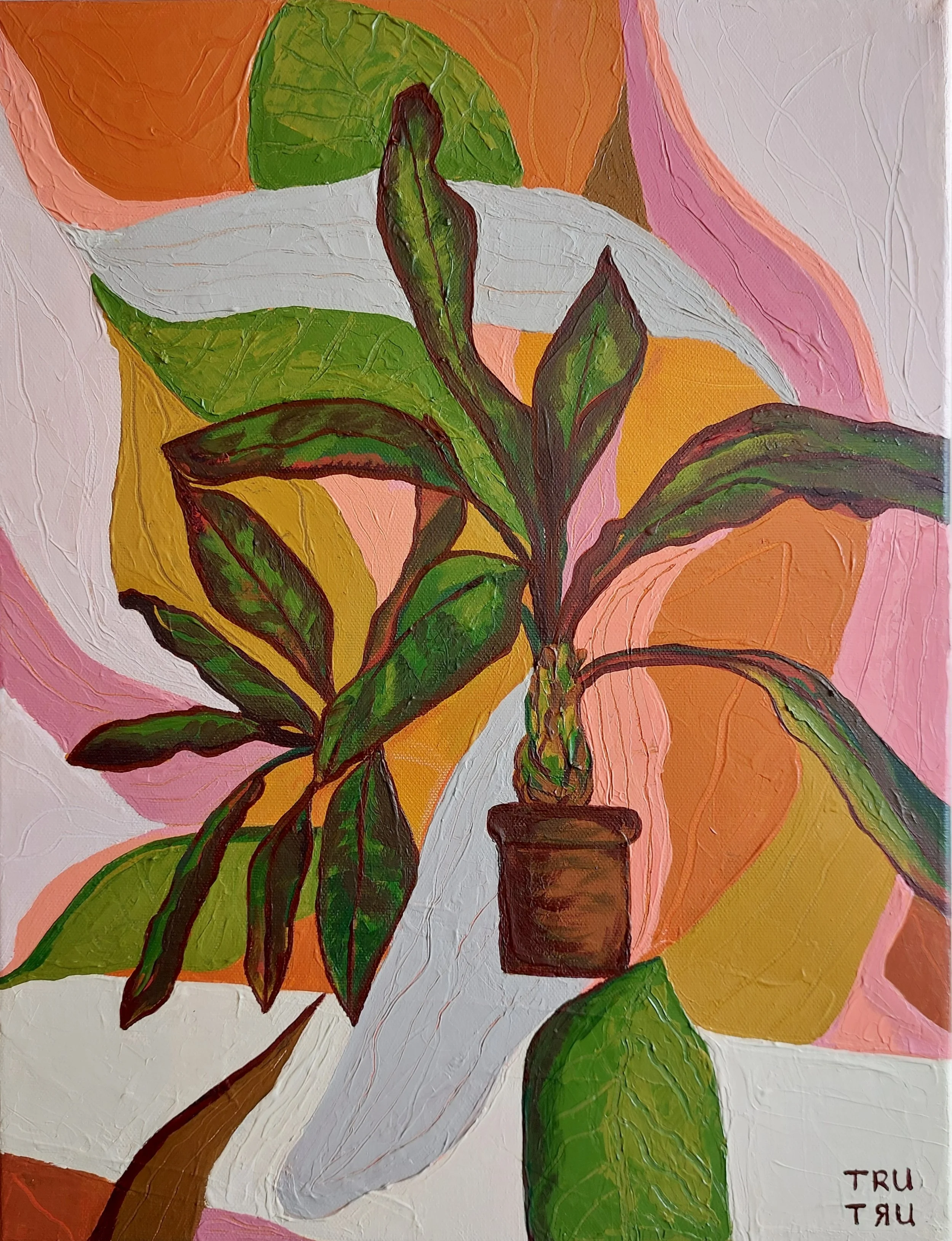 A New Leaf. Acrylic on Canvas. 2026