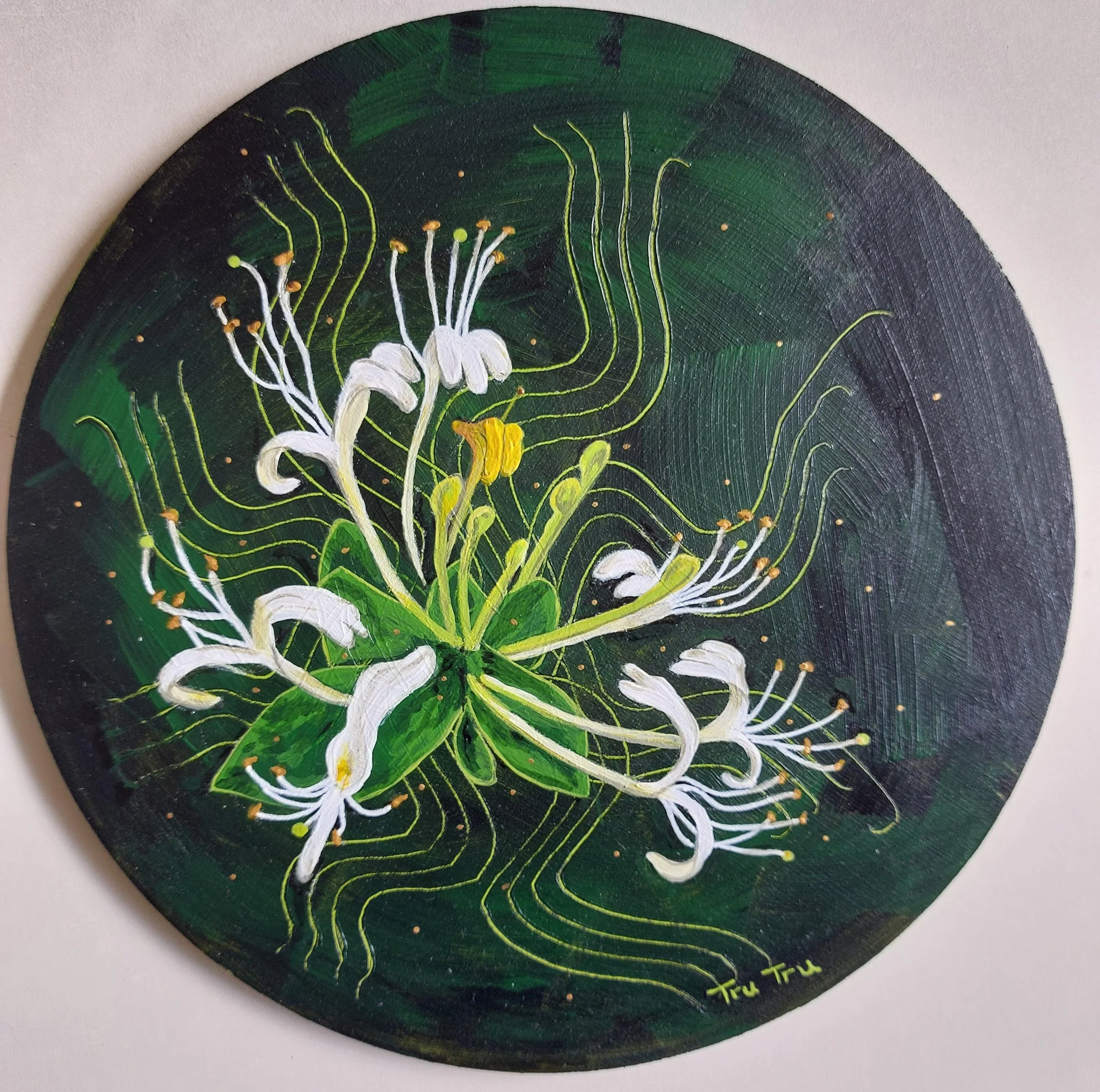 Honey. Acrylic on board. 2025