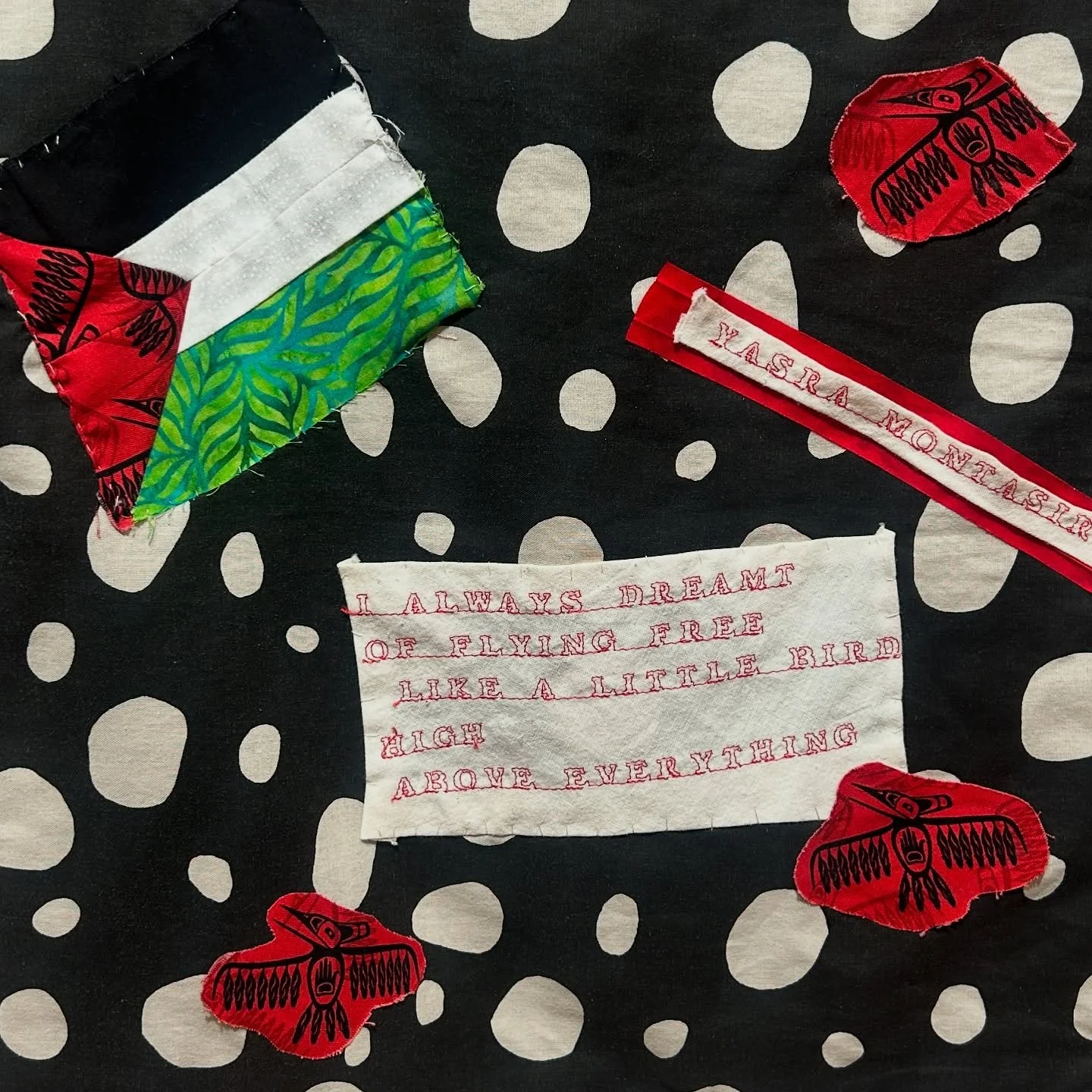 &lsquo;I always dreamt of flying free like a little bird high above everything&rsquo; 

a deeply moving evening of solidarity organised by @voicesagainstgenocide raising funds for the UN World Food Programme in Palestine 

beautiful, devastating exhi
