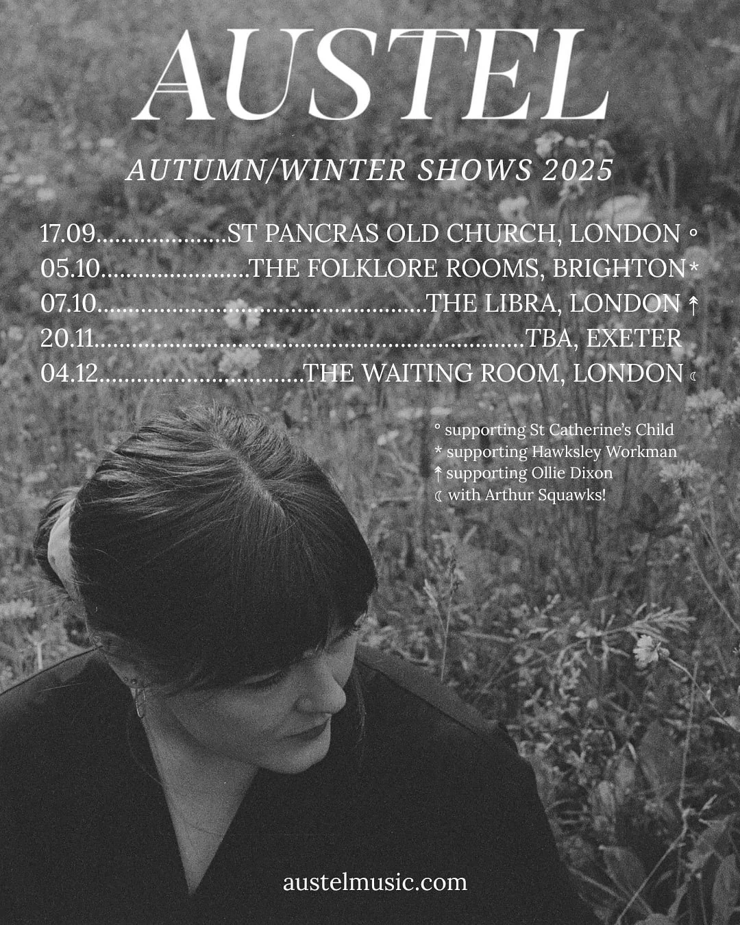 shows! very grateful to be performing at these dreamy venues alongside wonderful musicians ✹

expect lots of new songs &amp; sounds 

tickets on sale now ✨