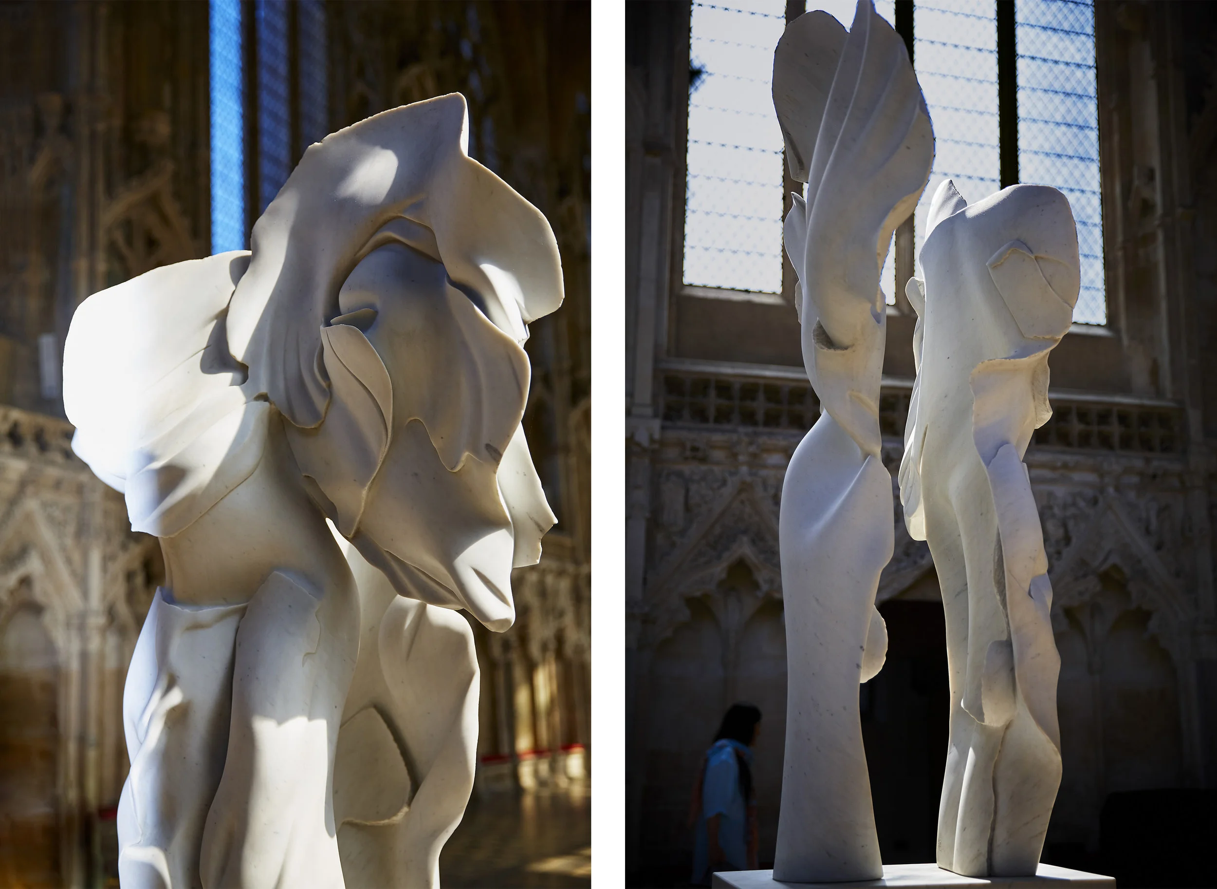 ANGELS HARMONY Photographed from different angles with changing light