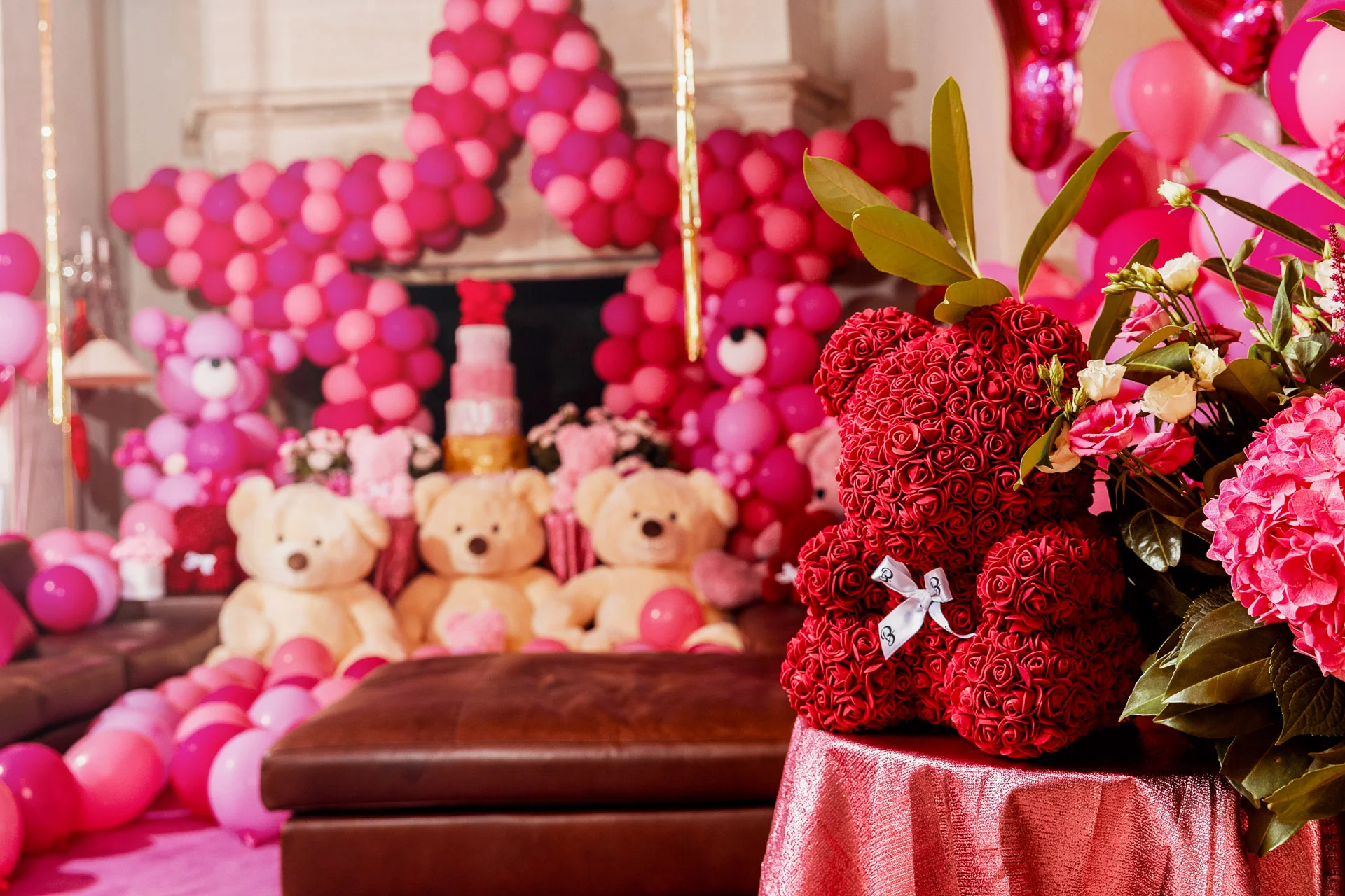 Anniversaire Girly Rose