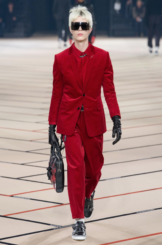 the red