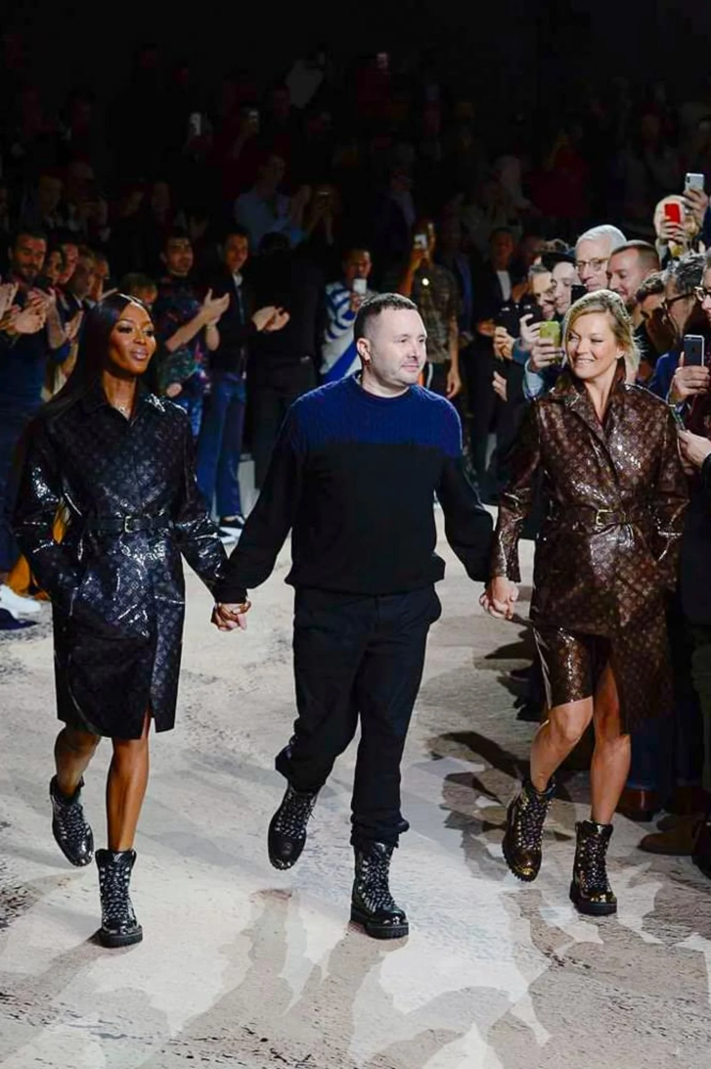 Kim Jones's last Louis Vuitton show ends in super-charged bang, Paris  fashion week