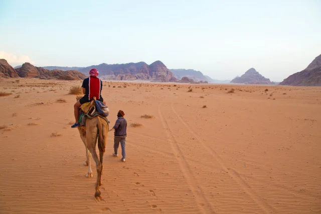 Wadi Rum camel ride.jpeg