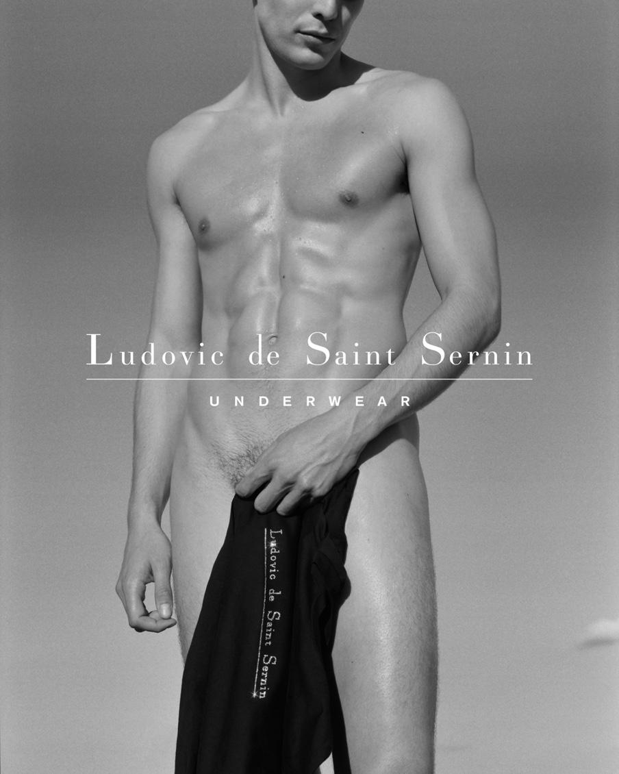 WE LOVE Ludovic de Saint Sernin's first underwear campaign —