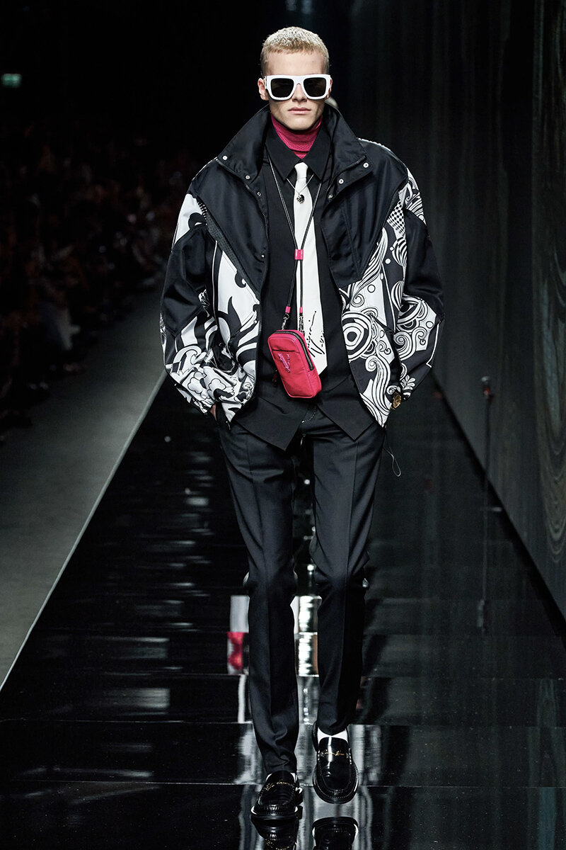 Versace Men Fall 2020 at Milan Fashion Week —