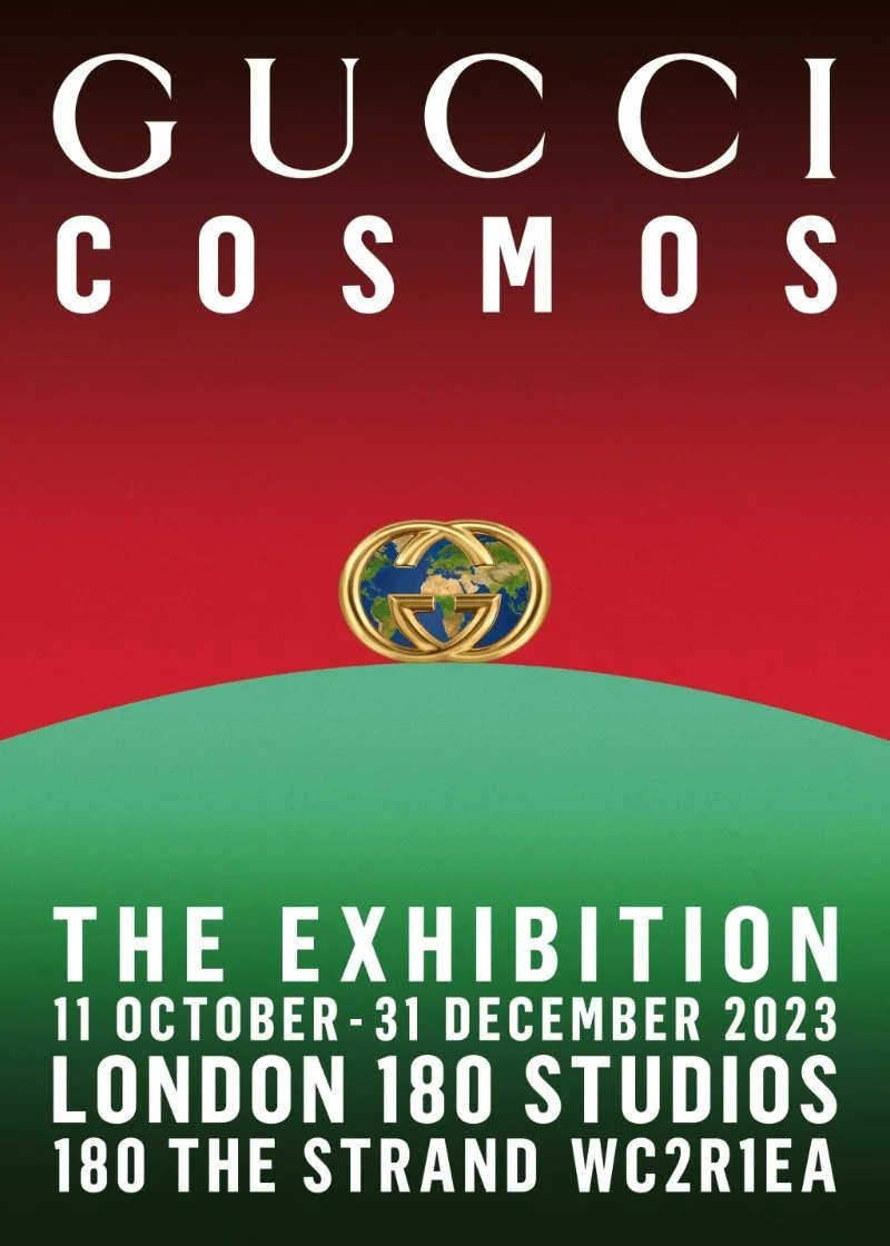 The GUCCI COSMOS Exhibition is coming to London