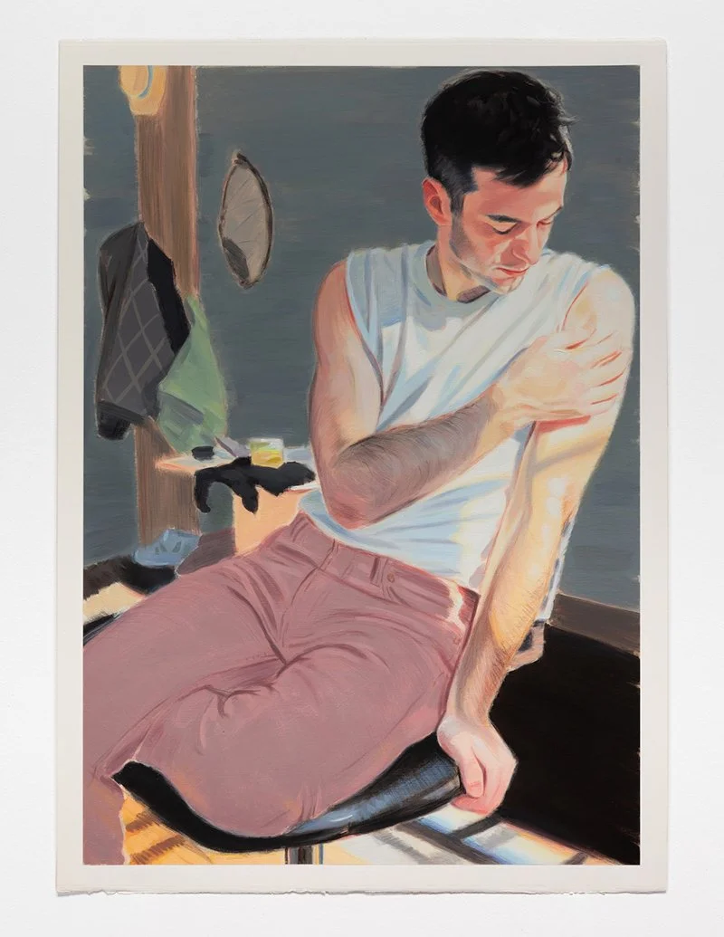 Kris-Knight-Golden-Glow-2024-Huile-sur-papier-de-coton-762-x-558-cm.jpg