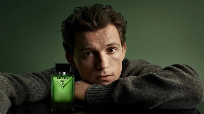 Tom Holland for Prada Paradigme Fragance Campaign