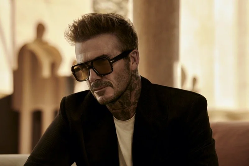 David Beckham’s Eyewear AW25 Campaign Finds Quiet Luxury in Marrakech