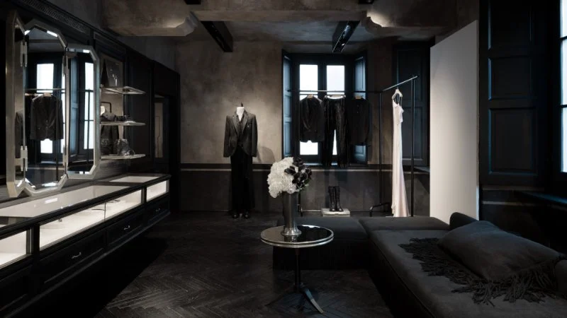 Ann Demeulemeester's first boutique in Milan
