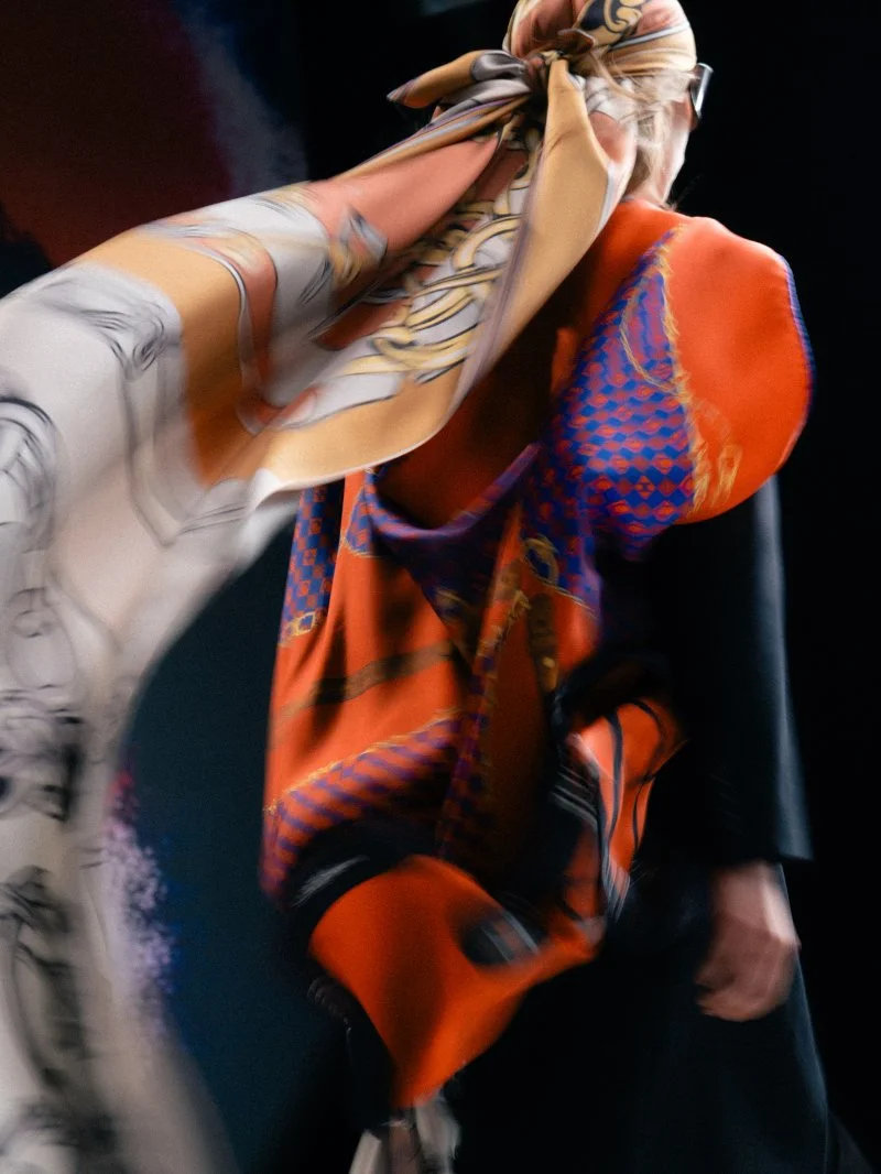 WE LOVE Celine's Infinite Possibilities Silk Scarf Campaign