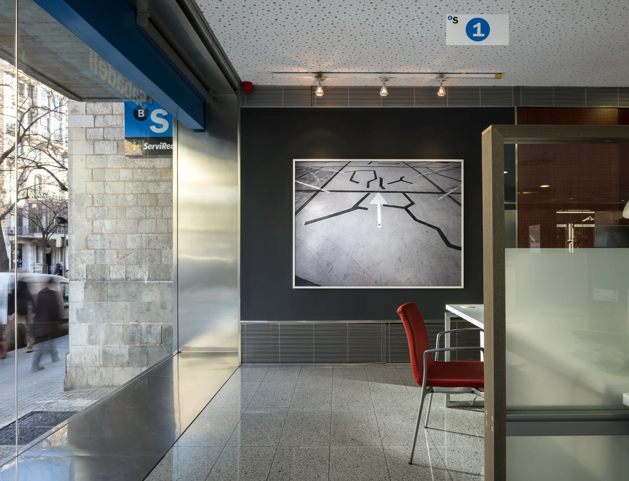 Oficinas Banc Sabadell. ©Luis Casals