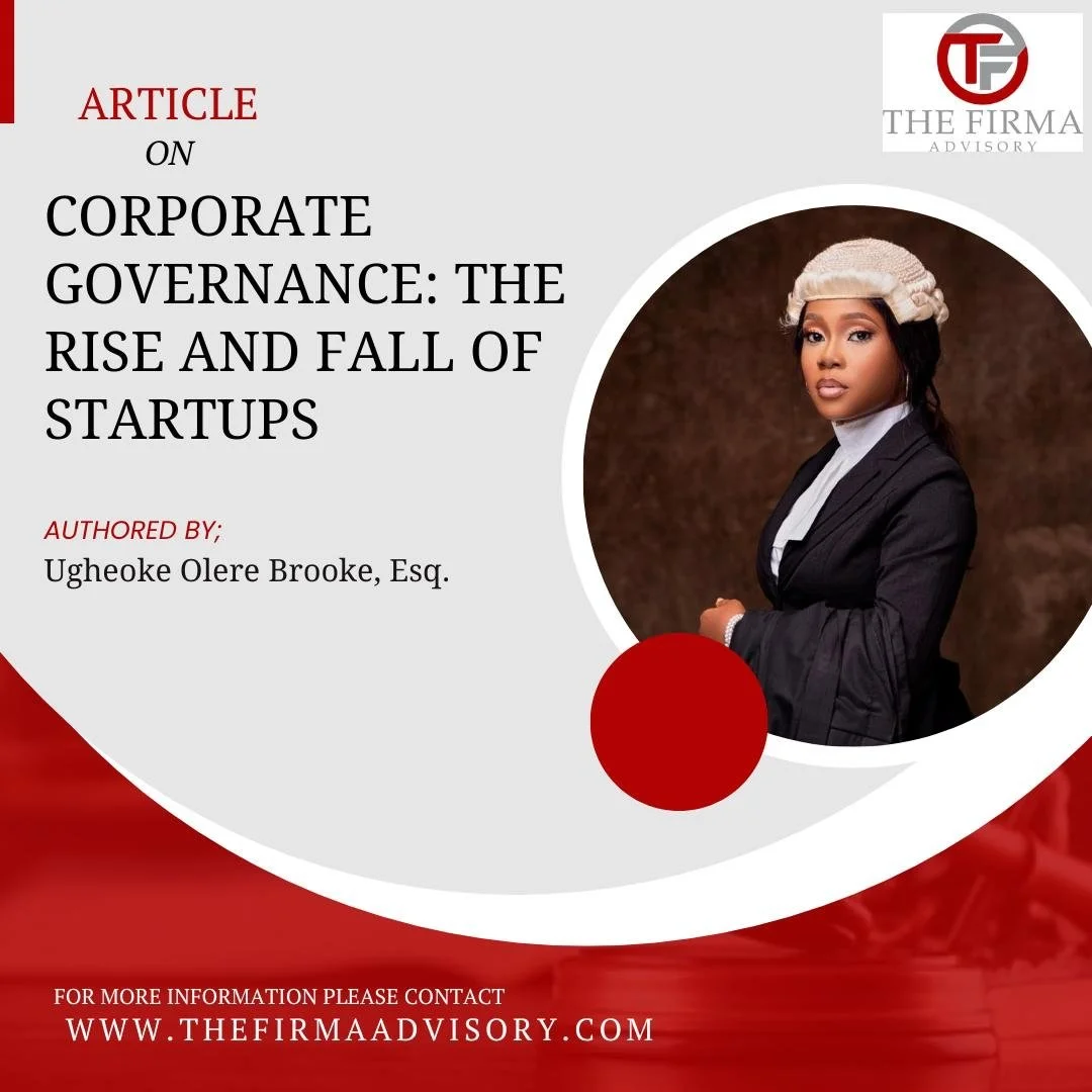 CORPORATE GOVERNANCE: THE RISE AND FALL OF STARTUPS — The Firma Law ...