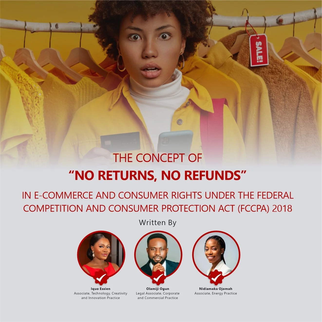 THE CONCEPT OF “NO RETURNS, NO REFUNDS” IN E-COMMERCE AND CONSUMER ...