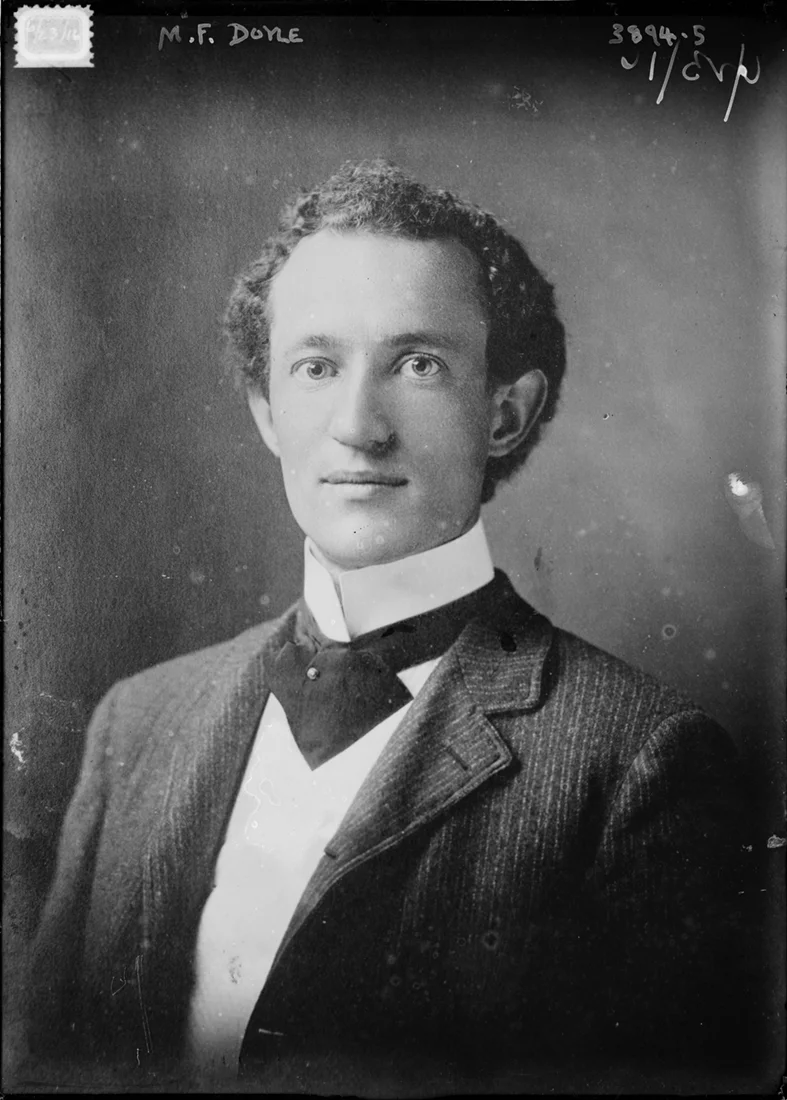 Above: Michael Francis Doyle, Roger Casement's lawyer during his trial for treason.