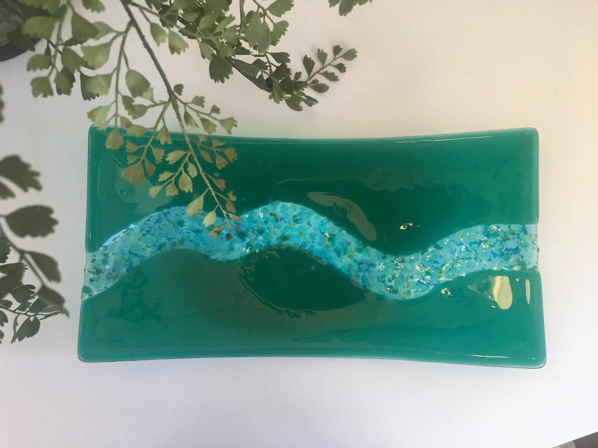 The river ran through it in Teal!