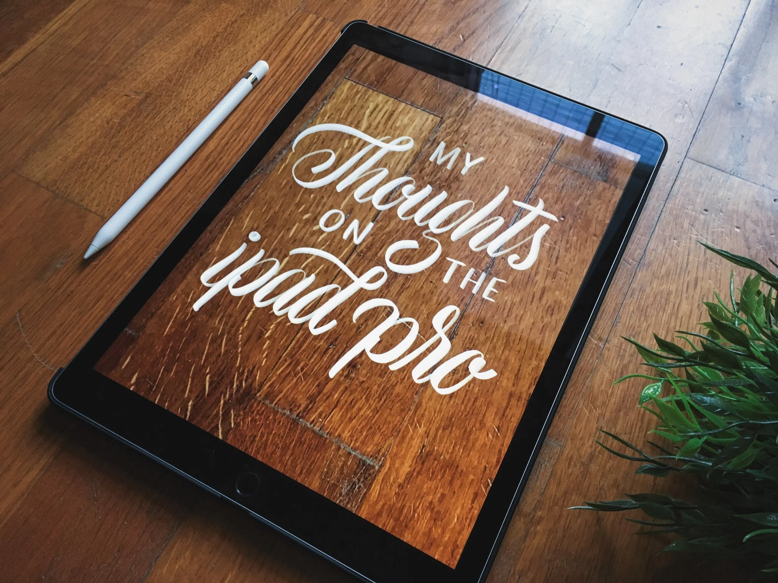 My thoughts on the iPad Pro - One Month After