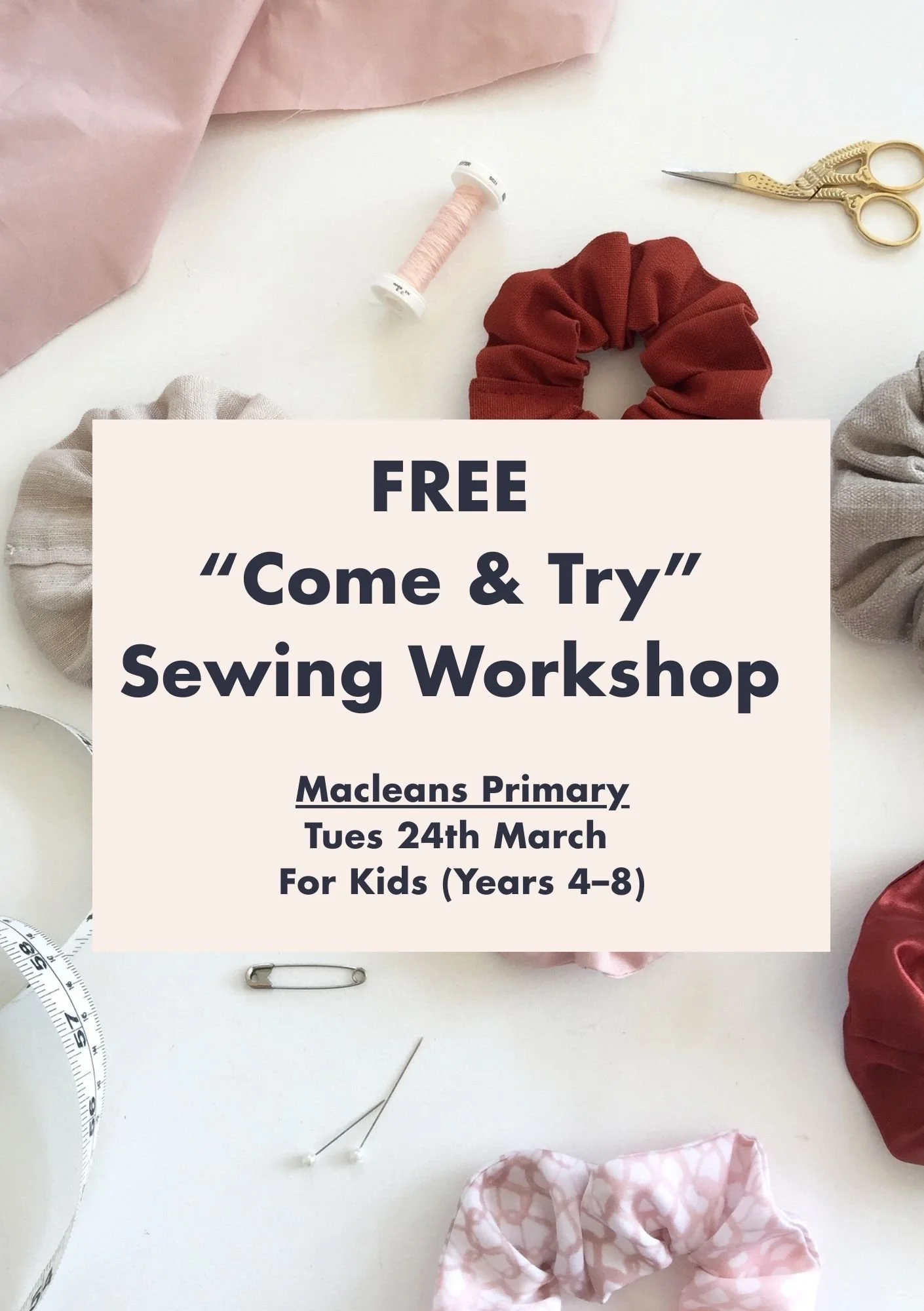 FREE Sewing Workshop