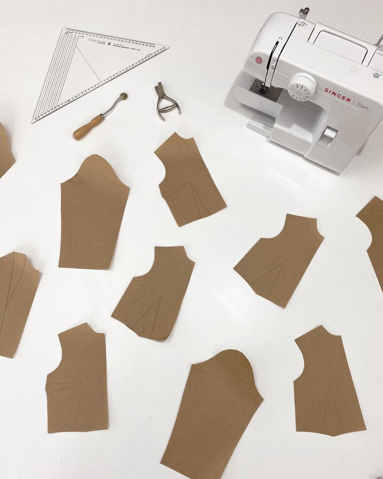Types of Pattern Making Paper Sewing Classes Melbourne Thread Den