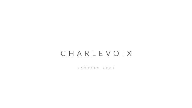 Deux minutes dans Charlevoix en hiver