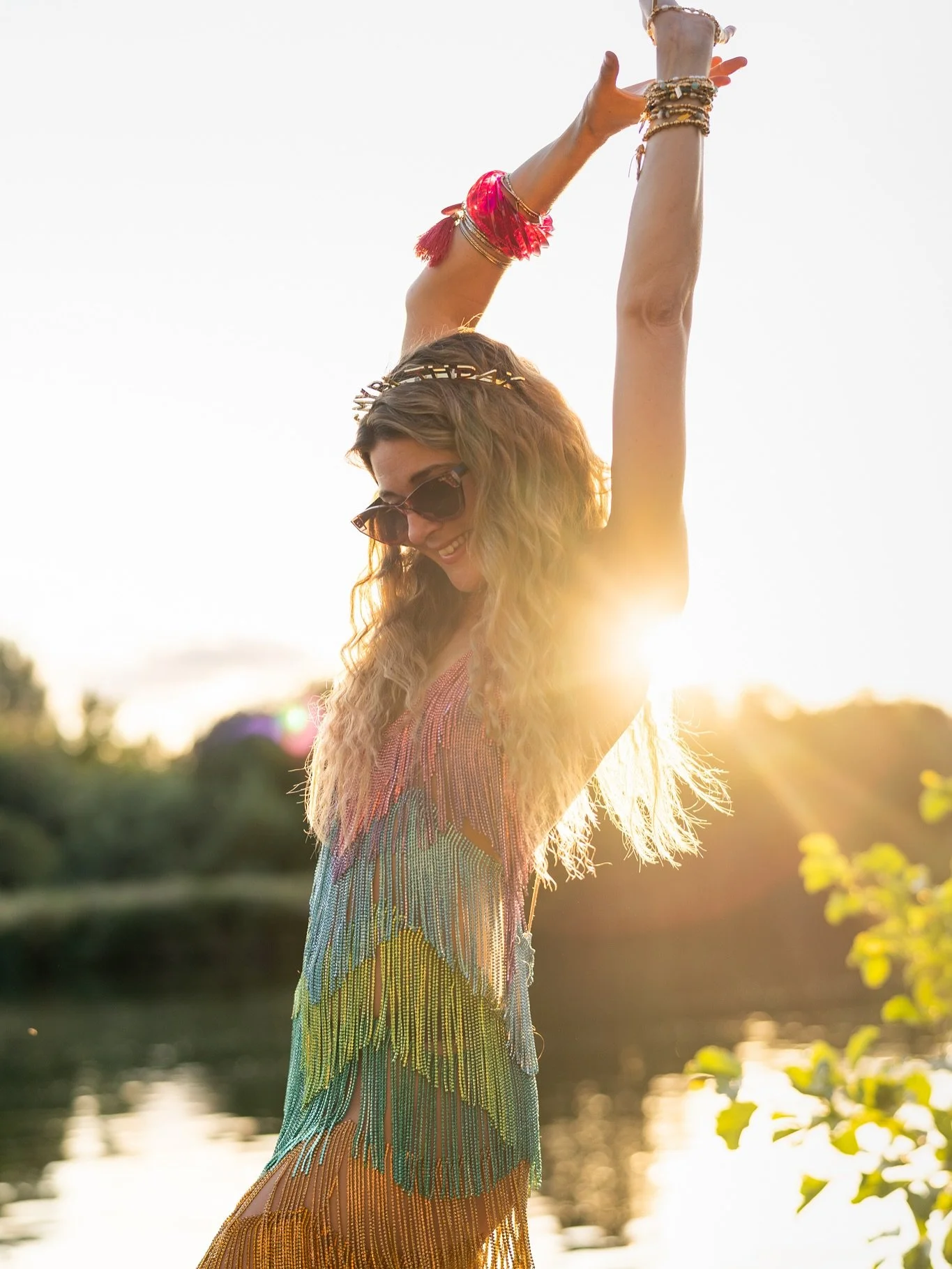 BEST PARTY EVER!! 🌈🦄✨💕☀️
Happy birthday sparkly solstice sister @cherub.sanson that was soooo FUN! 🤩 
(part one)