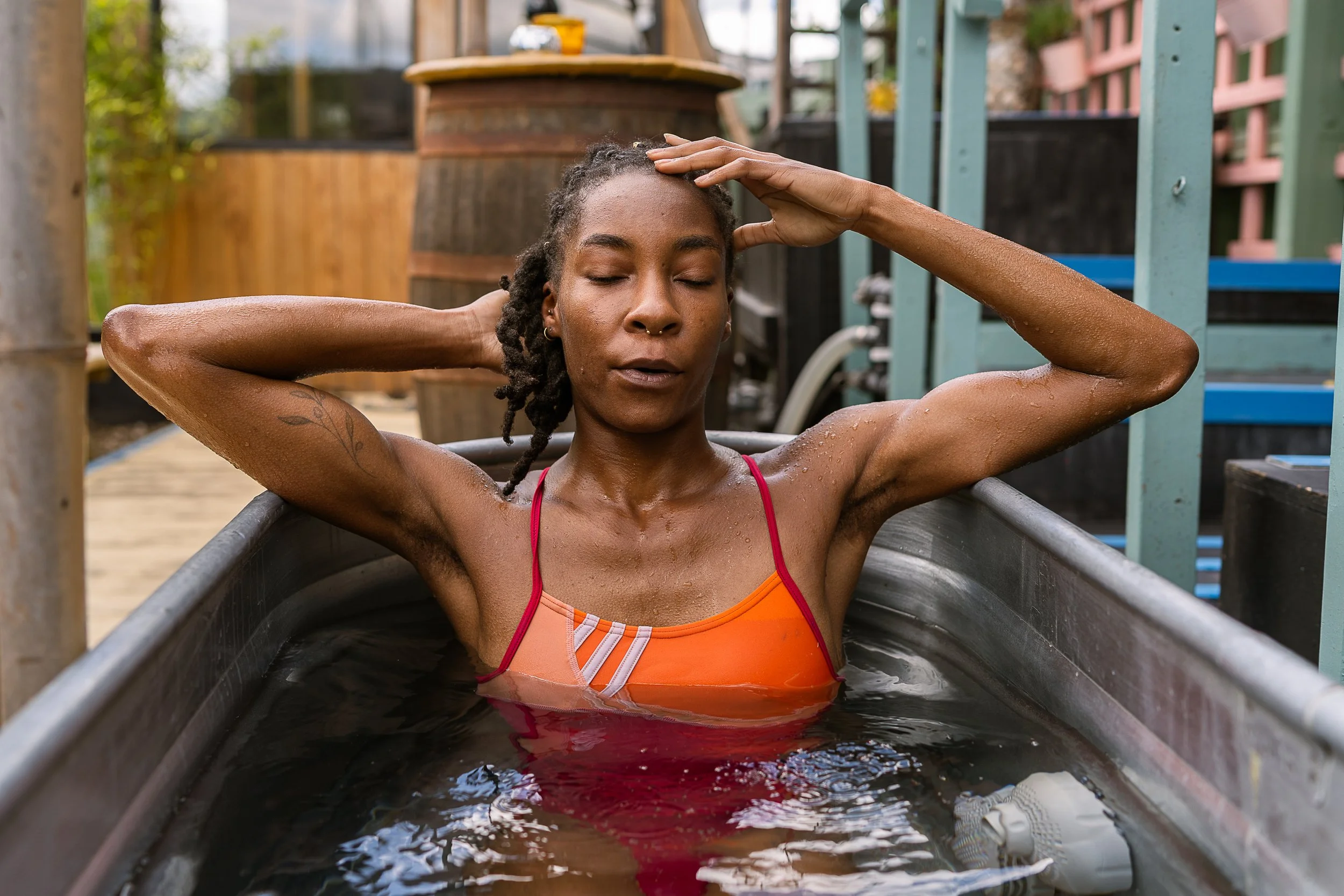 COMMUNITY SAUNA BATHS STRATFORD | WELLNESS BRAND PHOTOGRAPHY LONDON