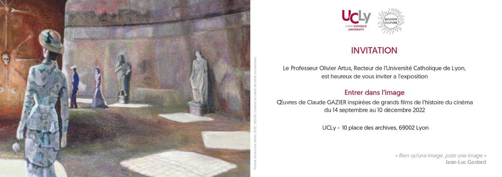 Retrospective exhibition poster, UCLY, Lyon