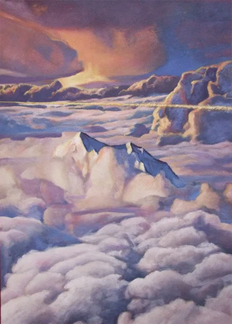 Apparition, 122x87 cm, 2017 — Claude Gazier