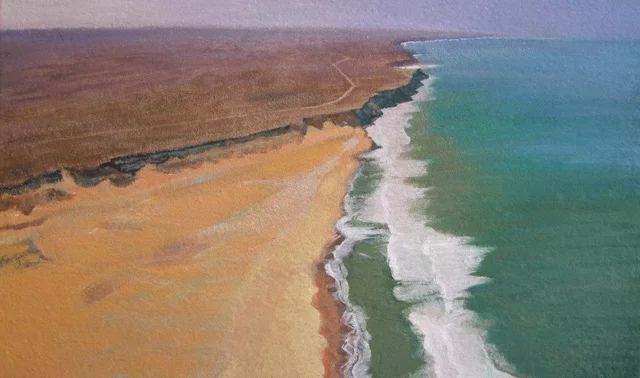 Plein sud, 43x72 cm, 2017 — Claude Gazier