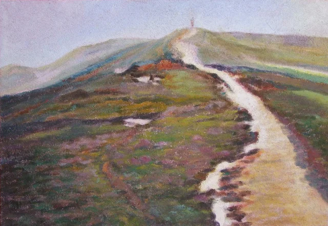 Sentier, 43x62,2 cm, 2016 — Claude Gazier