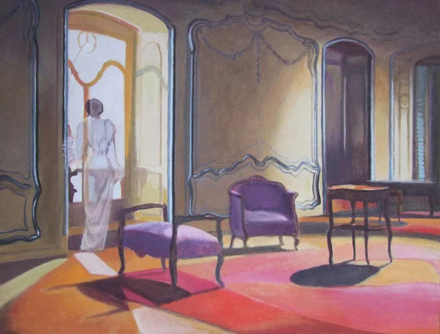 L’année dernière à Marienbad 2, 75x98 cm, 2016 — Claude Gazier