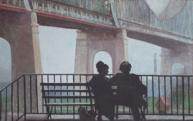 Manhattan, 60x94 cm, 2015 — Claude Gazier