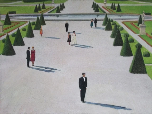 L’année dernière à Marienbad, 72x87 cm, 2014 — Claude Gazier