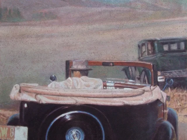 Californie, 119x85 cm, 2014 — Claude Gazier
