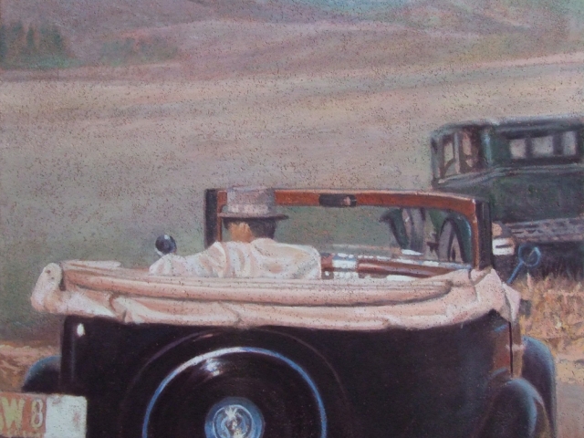 Californie, 119x85 cm, 2014 — Claude Gazier