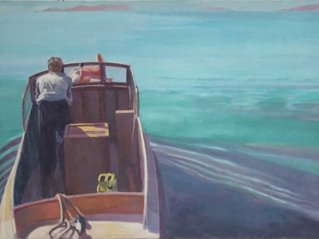 Lumière du nord, 88x122 cm, 2014 — Claude Gazier