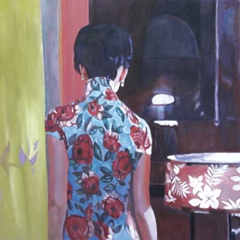 Maggie Cheung - 1, 103x103 cm, 2012 — Claude Gazier