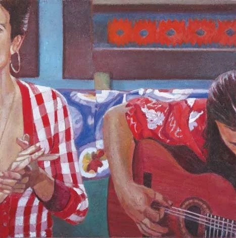 Volver, 76x76 cm, 2012 — Claude Gazier