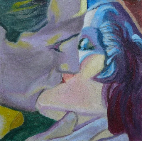 La Rose pourpre du Caire, 37,5x37,5 cm, 2012 — Claude Gazier