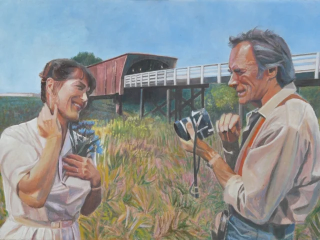 Sur la Route de Madison, 80x110 cm, 2011 — Claude Gazier
