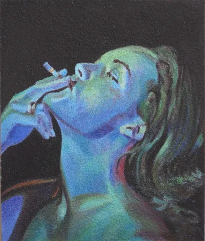 Romy dans l’Enfer (a), 51x44 cm, 2010 — Claude Gazier
