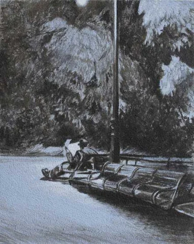 Nocturne à Central Park — Claude Gazier