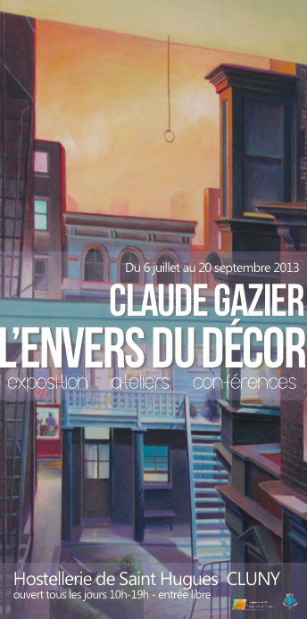 “L’envers du décor”, Cluny, 2013