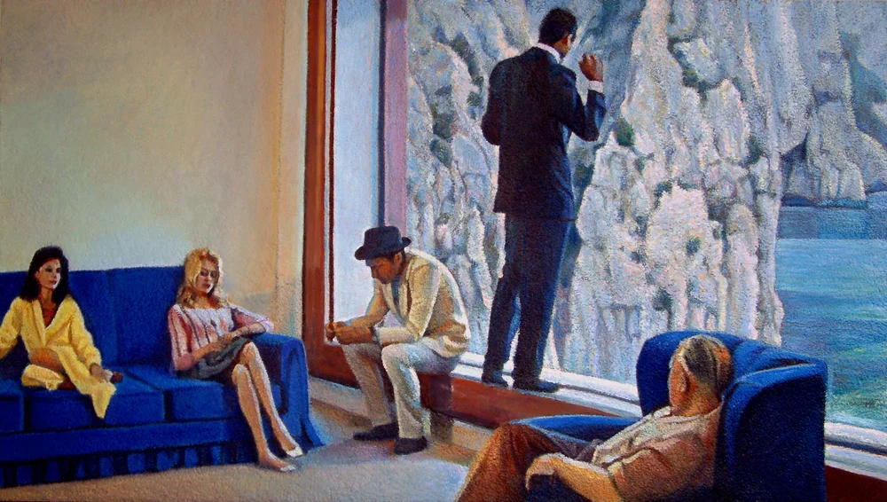 Le Mépris, 130x230 cm, 2007 — Claude Gazier