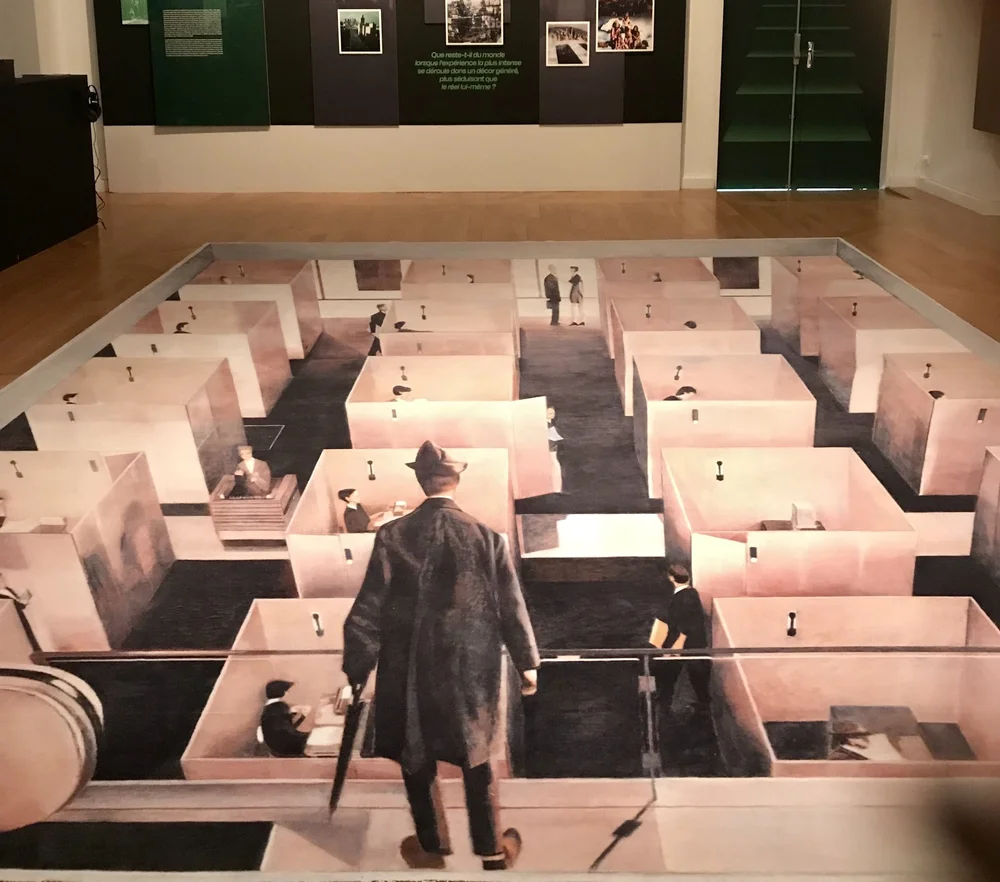 Moquette PLAYTIME dans l’exposition — Claude Gazier